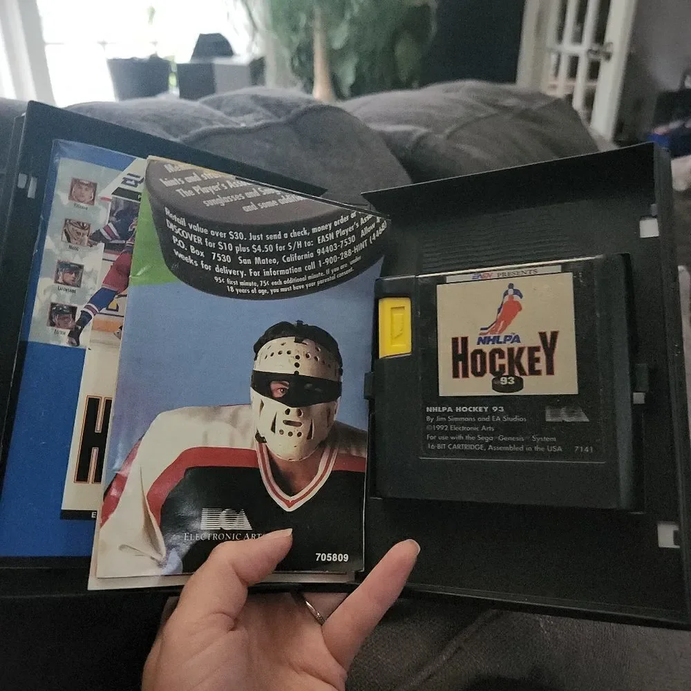 Sega Genesis NHLPA Hockey ‘93